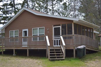image of cabin 20 outside